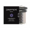 Naboje CARAN D'ACHE Chromatics Idyllic Blue, 6szt., niebieskie