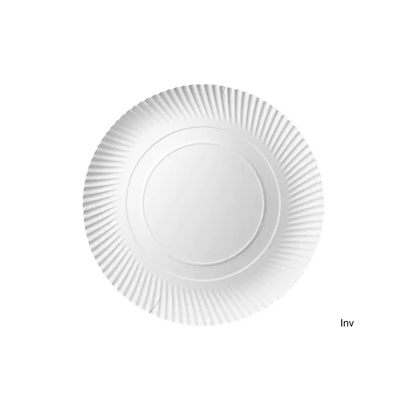 Talerz papierowy biały 32 cm 100 sztuk 320 g TnP
