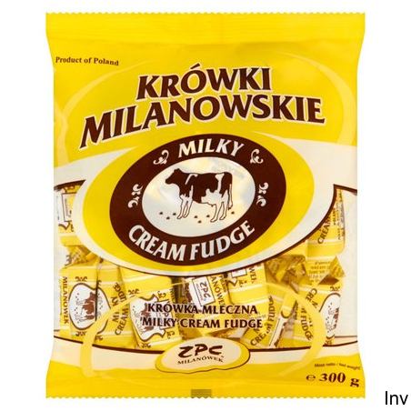 Krówki Milanowskie mleczne 300g ZPC Milanówek