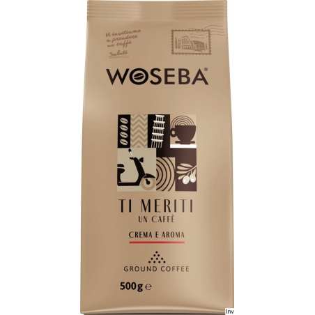 Woseba Kawa TI M ERITI CREMA E AROMA 500g mielona