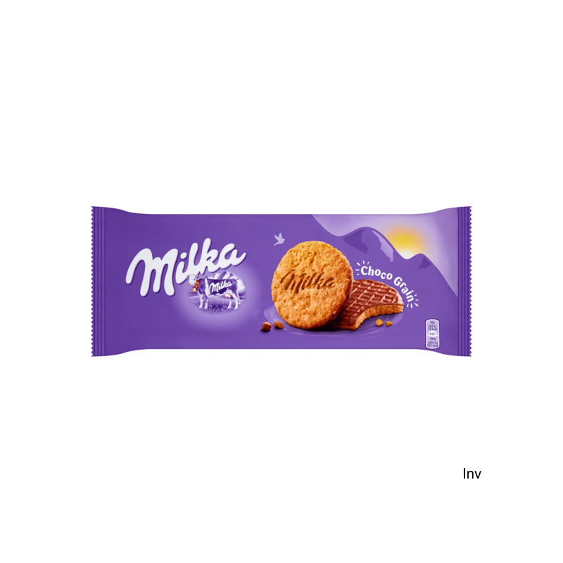 Milka CHOCO GRAIN ciastka z płatkami owsianymi 126g
