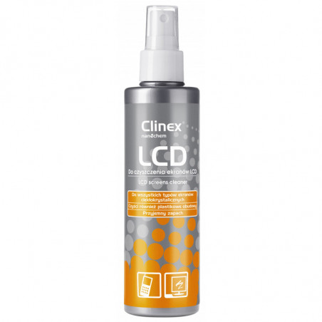 Spray CLINEX LCD, do czyszczenia ekranów, 200ml
