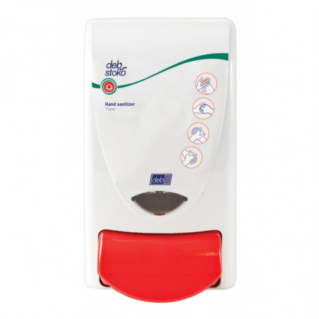 Dozownik pianowego środka dezynfekcyjnego DEB Instant Foam, 1000ml, biały