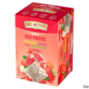 Herbata owocowo-ziołowa Big-Active Red Fruits 20 kopert 45g truskawka, granat, liczi, jagody goji