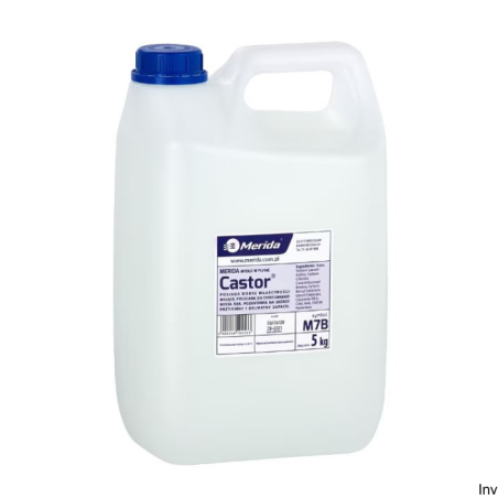 Mydło w płynie MERIDA CASTOR białe 5kg