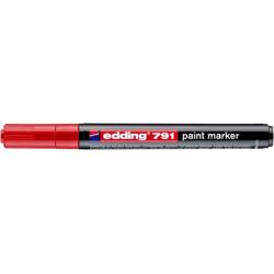 PAKIET Marker olejowy e-791 EDDING, 1-2mm, czerwony