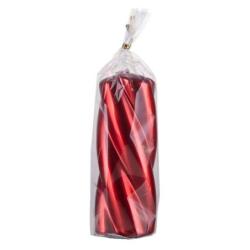 Świeca słupek DONAU HOME Laval, 50x130mm, rubin
