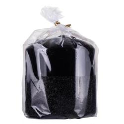 Świeca słupek DONAU HOME Onyx, 80x90mm, czarny