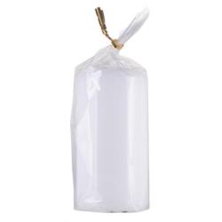 Świeca słupek DONAU HOME Standard Gloss, 50x100mm, biały