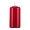 Świeca słupek DONAU HOME Standard Gloss, 50x100mm, czerwony