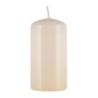 Świeca słupek DONAU HOME Standard Gloss, 50x100mm, kremowy