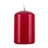 Świeca słupek DONAU HOME Standard Gloss, 50x80mm, czerwony