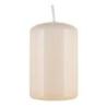 Świeca słupek DONAU HOME Standard Gloss, 50x80mm, kremowy