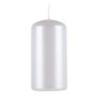 Świeca słupek DONAU HOME Standard Lakier, 50x100mm, 4 szt., biały perła