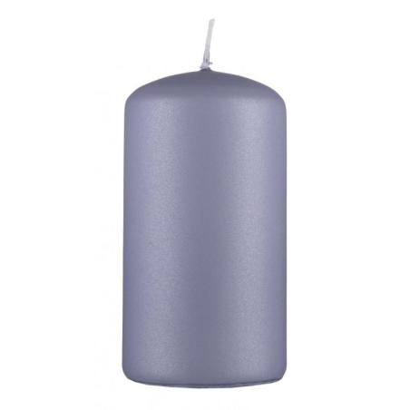 Świeca słupek DONAU HOME Standard Lakier, 60x115mm, grafit metaliczny mat
