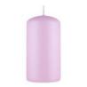 Świeca słupek DONAU HOME Standard Lakier, 60x115mm, różowy perła mat