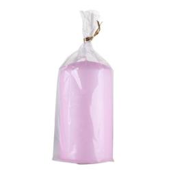 Świeca słupek DONAU HOME Standard Lakier, 60x115mm, różowy perła mat