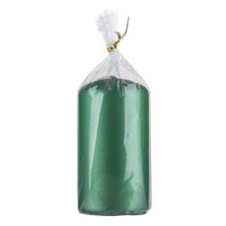 Świeca słupek DONAU HOME Standard Lakier, 60x115mm, zielony metaliczny mat
