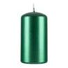 Świeca słupek DONAU HOME Standard Lakier, 60x115mm, zielony metaliczny połysk
