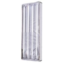 Świeca stołowa DONAU HOME Onyx, 22x250mm, 4 szt., srebrny