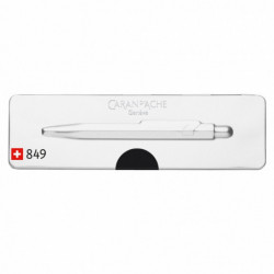 Długopis CARAN D'ACHE 849 Pop Line Fluo, M, w pudełku, czarny