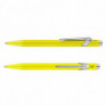 Długopis CARAN D'ACHE 849 Line Fluo, M, żółty