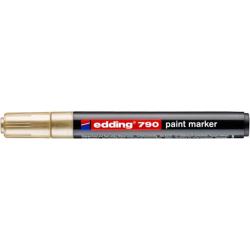 PAKIET Marker olejowy e-790 EDDING, 2-3mm, złoty