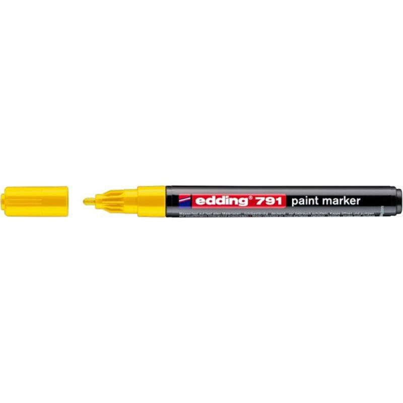 PAKIET Marker olejowy e-791 EDDING, 1-2mm, żółty