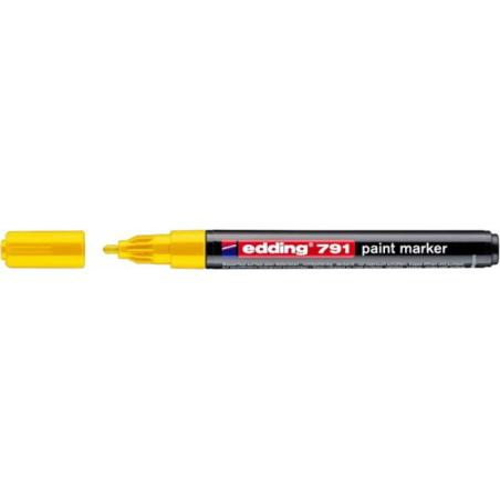 PAKIET Marker olejowy e-791 EDDING, 1-2mm, żółty