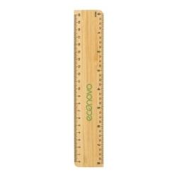 Linijka ECONOVO, 20cm, 100% z biodegradowalnego bambusa, naturalny