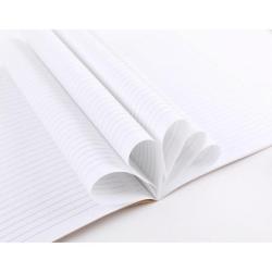 Zeszyt ECONOVO, z recyklingu, A5, 32 kart., 70gsm, 2 szt., naturalny
