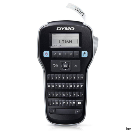 Dymo LabelManager 160 - drukarka etykiet z 3 taśmami D1 12 mm, biała/czarny nadruk