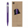 Długopis CARAN D'ACHE 849 Nespresso Arpeggio, M, w pudełku, fioletowy