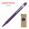 Długopis CARAN D'ACHE 849 Nespresso Arpeggio, M, w pudełku, fioletowy