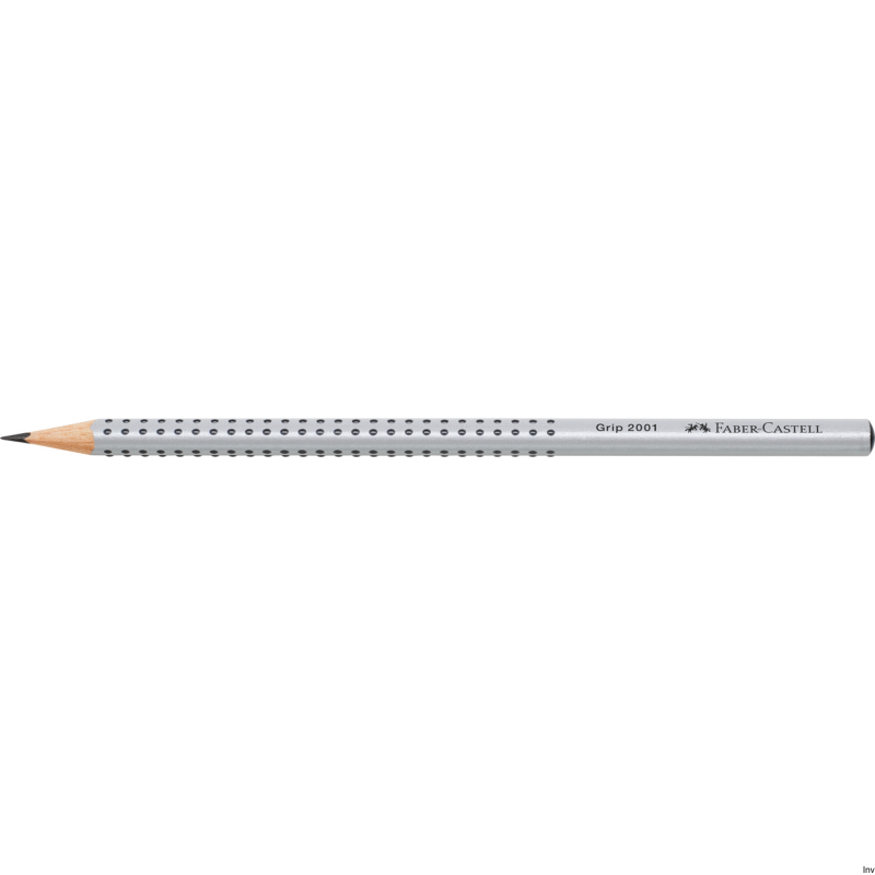 Ołówki grafitowe 2B Faber-Castell z ergonomiczną strefą GRIP, trójkątny kształt, 5 sztuk