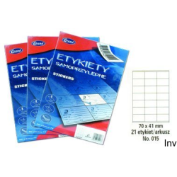 Etykiety samoprzylepne...