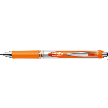 Pióro kulkowe 0,7 mm pomarańczowe Pentel EnerGel BL77-F