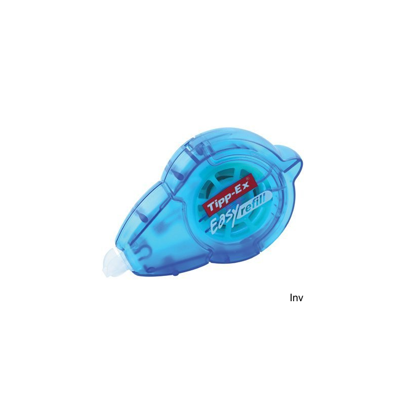 Korektor Tipp-Ex Easy Refill 5 mm x 14 m, poliestrowa taśma, przezroczysta obudowa, bez PVC i lateksu