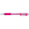 Ołówek automatyczny 0,5 mm czerwony Pentel z gumką i wymiennymi grafitami HB
