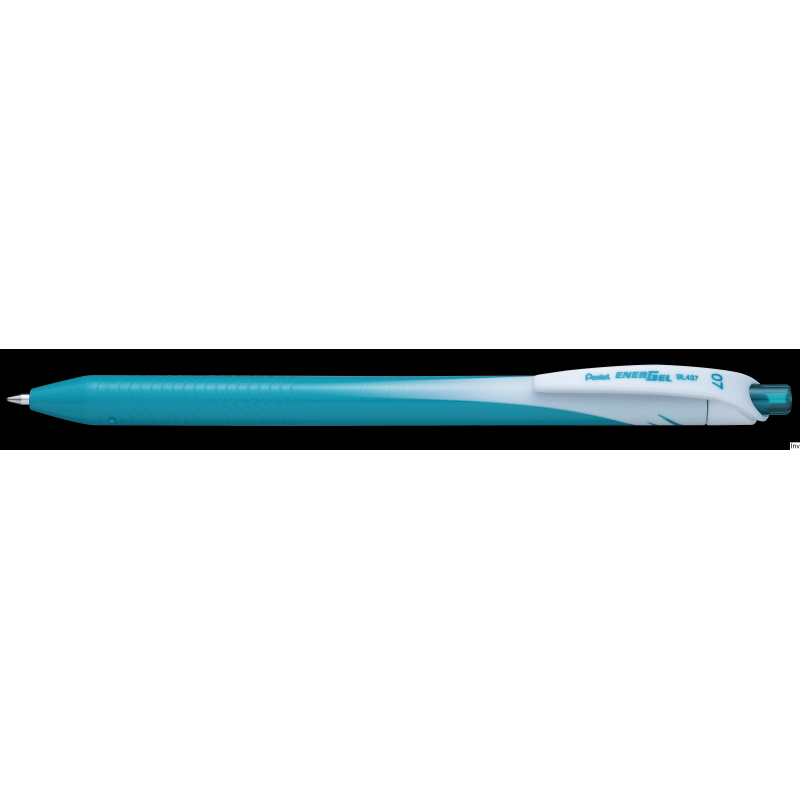 Pióro kulkowe 0,7 mm turkusowe Pentel EnerGel do biura i szkoły
