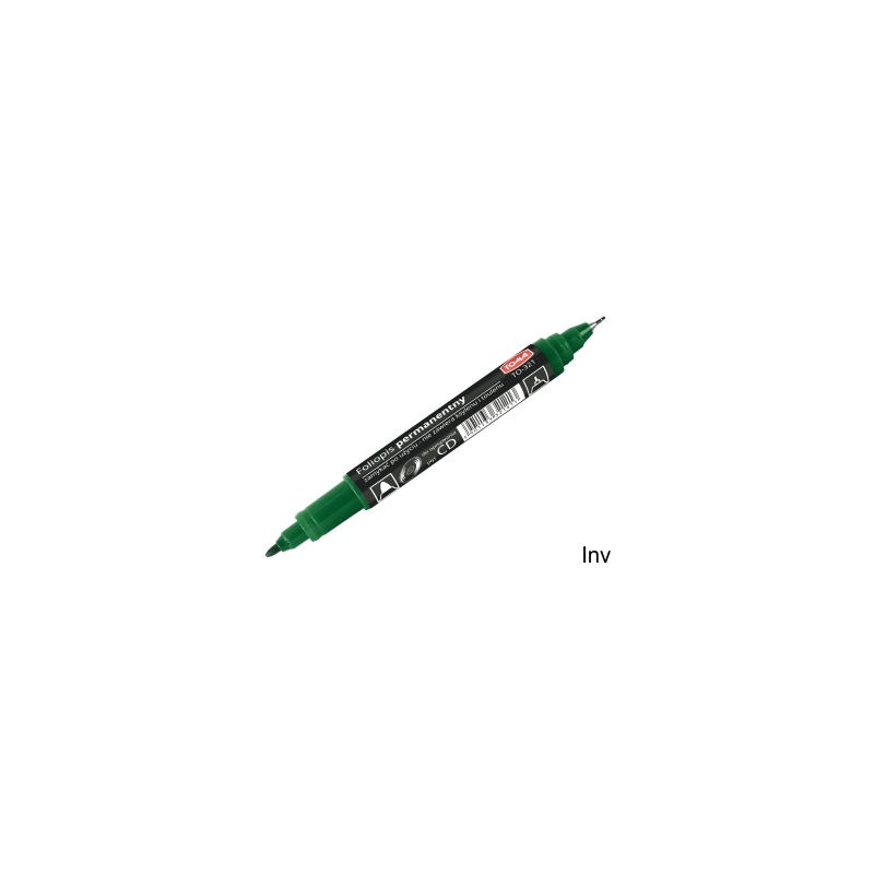 Pisak do CD 2-stronny zielony 0,5/0,8mm TO-321 Toma