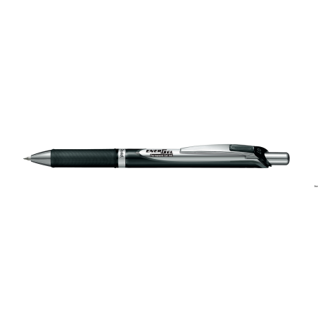 Pióro kulkowe 0,7 mm czarne ENERGEL DocumentPen PENTEL z tuszem odpornym na światło i wodę