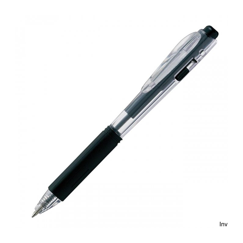 Długopis Pentel BK437 0,7mm czarny z trójkątnym uchwytem do pisania