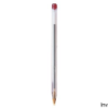 Długopis BIC Cristal Original czerwony, końcówka 1 mm, długość linii 3000 m, atrament wodoodporny