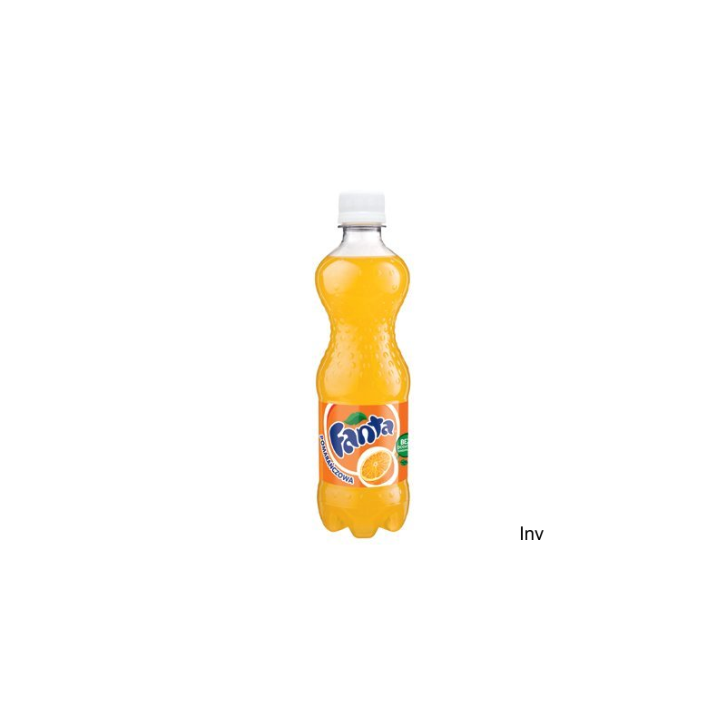 Fanta Napój Pomarańczowy 0.5L butelka PET