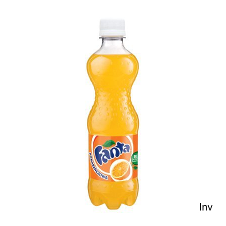 Fanta Napój Pomarańczowy 0.5L butelka PET