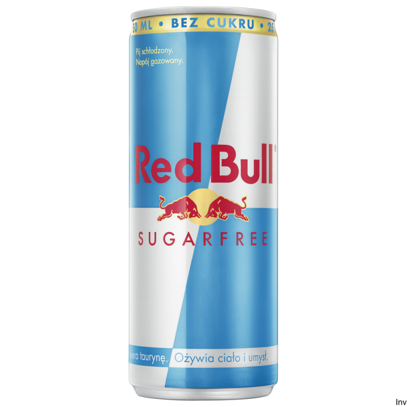 Red Bull Napój energetyczny Sugar Free 250 ml puszka