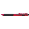Długopis żelowy 0,7 mm czerwony Pentel K437CR-B z trójkątnym uchwytem
