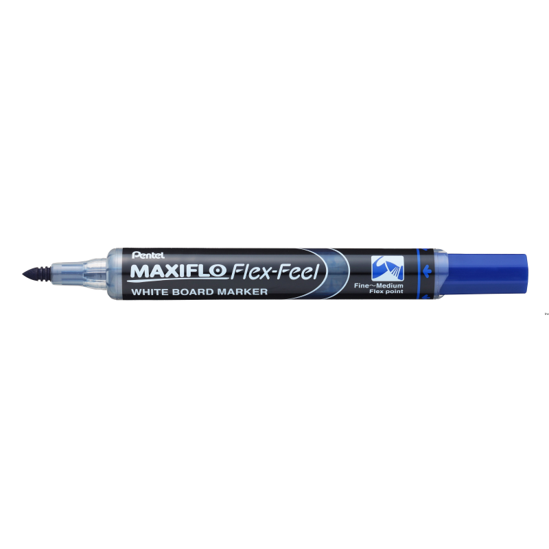 Marker Pentel MAXIFLO FLEX FEEL niebieski 4,6 mm do tablic suchościeralnych