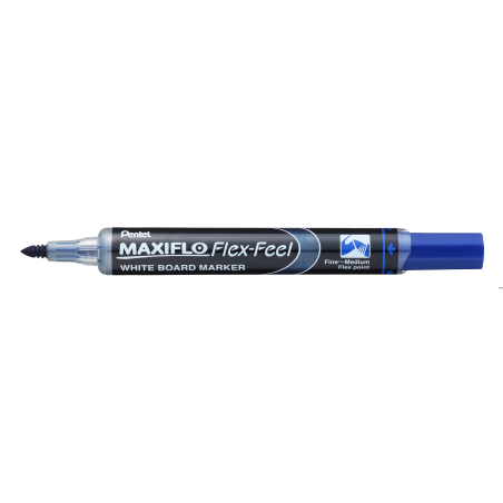 Marker Pentel MAXIFLO FLEX FEEL niebieski 4,6 mm do tablic suchościeralnych